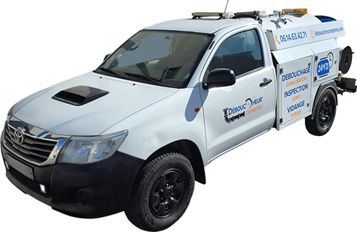 camion hydrocureur