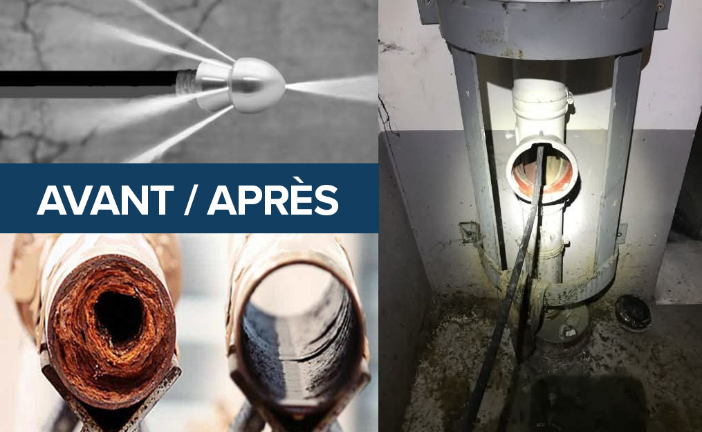 canalisations bouchées